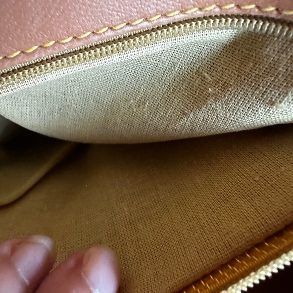 Alviero Martini Vintage Map Print Leather Backpack - Picture 9 of 11